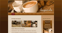 Desktop Screenshot of begocafe.de